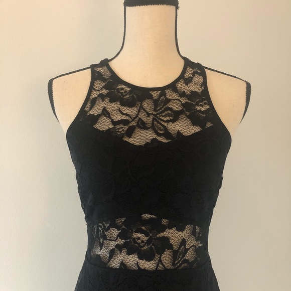 Used Hommage Los Angeles Laced Dress - Picture 3 of 7